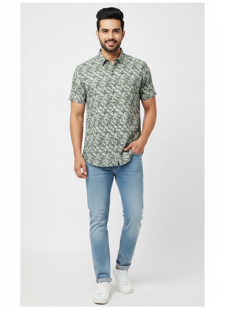 Men’s Regular Collar half sleeve shirt for summer RGCCHS-19